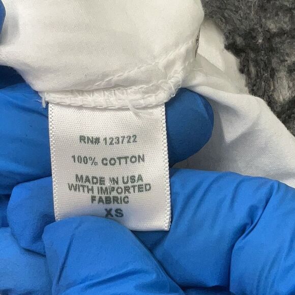 Xirena 100% Cotton White Tiered Flutter Sleeve Prairie Cottagecore Dress XS - Picture 5 of 11